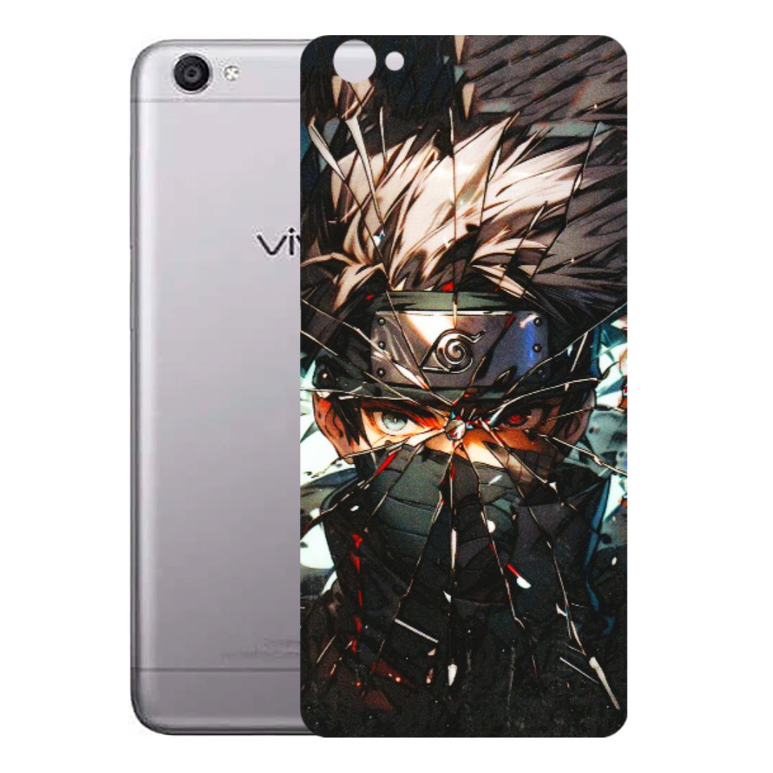 VIVO Y Series Phone Skins (All Models) - Kakashi Shattered Glass Effect - 3D Embossed Finish (L-237) Vivo Y55