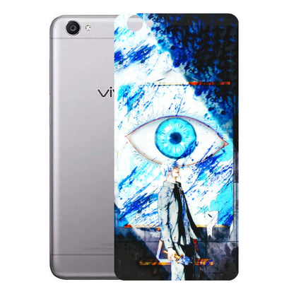 VIVO Y Series Phone Skins (All Models) - Gojo Satoru evil eye - 3D Embossed Finish (L-239) Vivo Y55