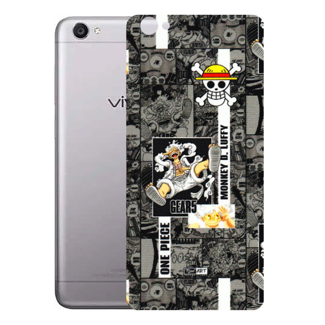 VIVO Y Series Phone Skins (All Models) - Cuffy Anime MonkeyCamic - 3D Embossed Finish (L-242) Vivo Y55