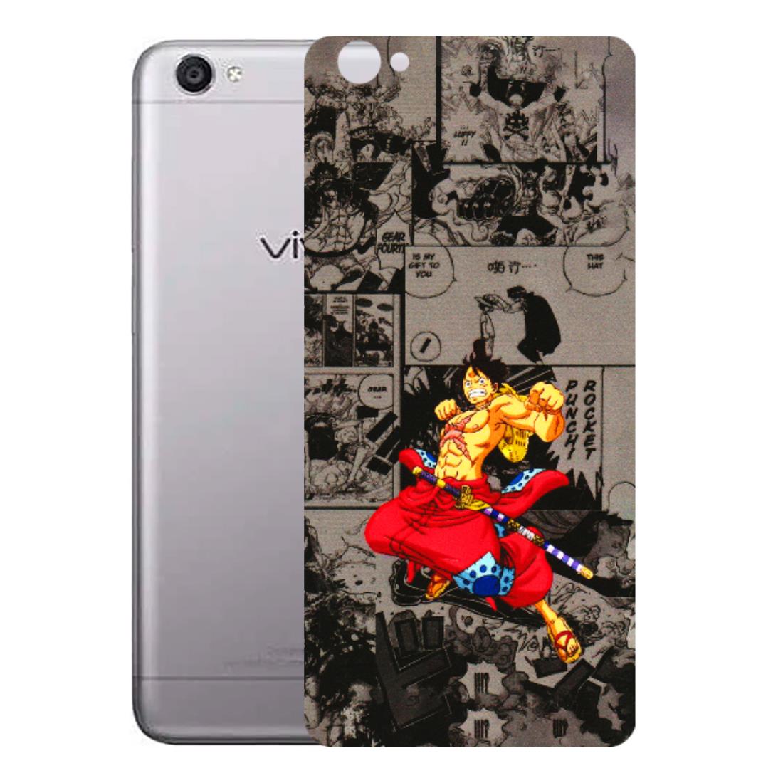 VIVO Y Series Phone Skins (All Models) - One Piece Rocket Punch Manga - 3D Embossed Finish (L-25) Vivo Y55