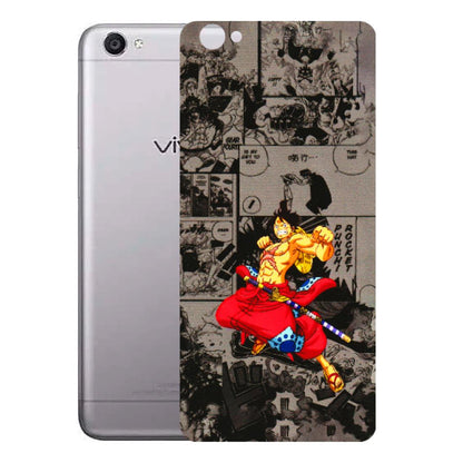 VIVO Y Series Phone Skins (All Models) - One Piece Rocket Punch Manga - 3D Embossed Finish (L-25) Vivo Y55