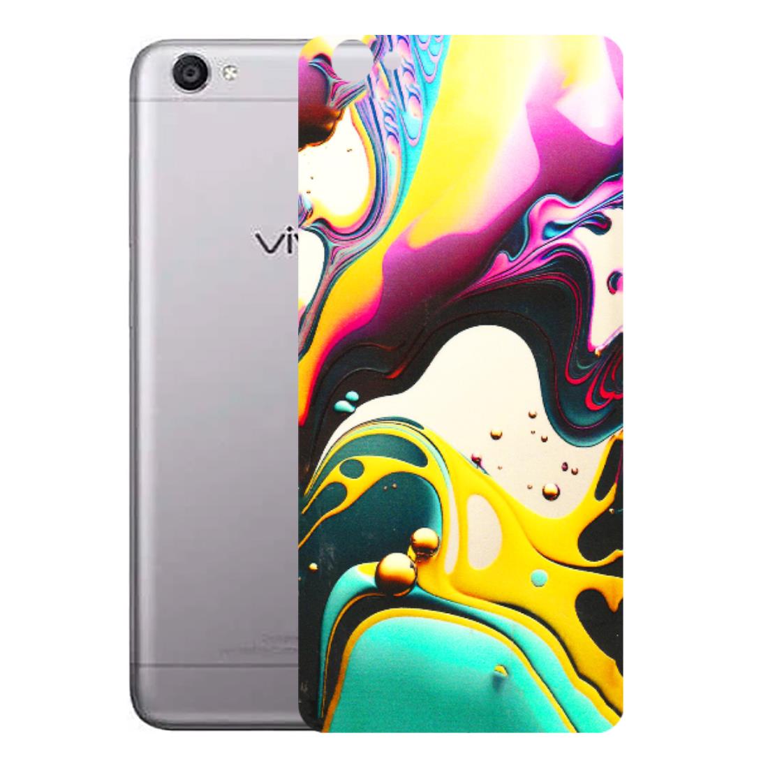 VIVO Y Series Phone Skins (All Models) - Multicolor Abstract pattern - 3D Embossed Finish (L-254) Vivo Y55
