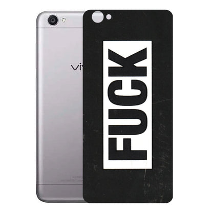 VIVO Y Series Phone Skins (All Models) - The F Word - 3D Embossed Finish (L-255) Vivo Y55