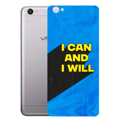 VIVO Y Series Phone Skins (All Models) - I Can And I Will - 3D Embossed Finish (L-281) Vivo Y55