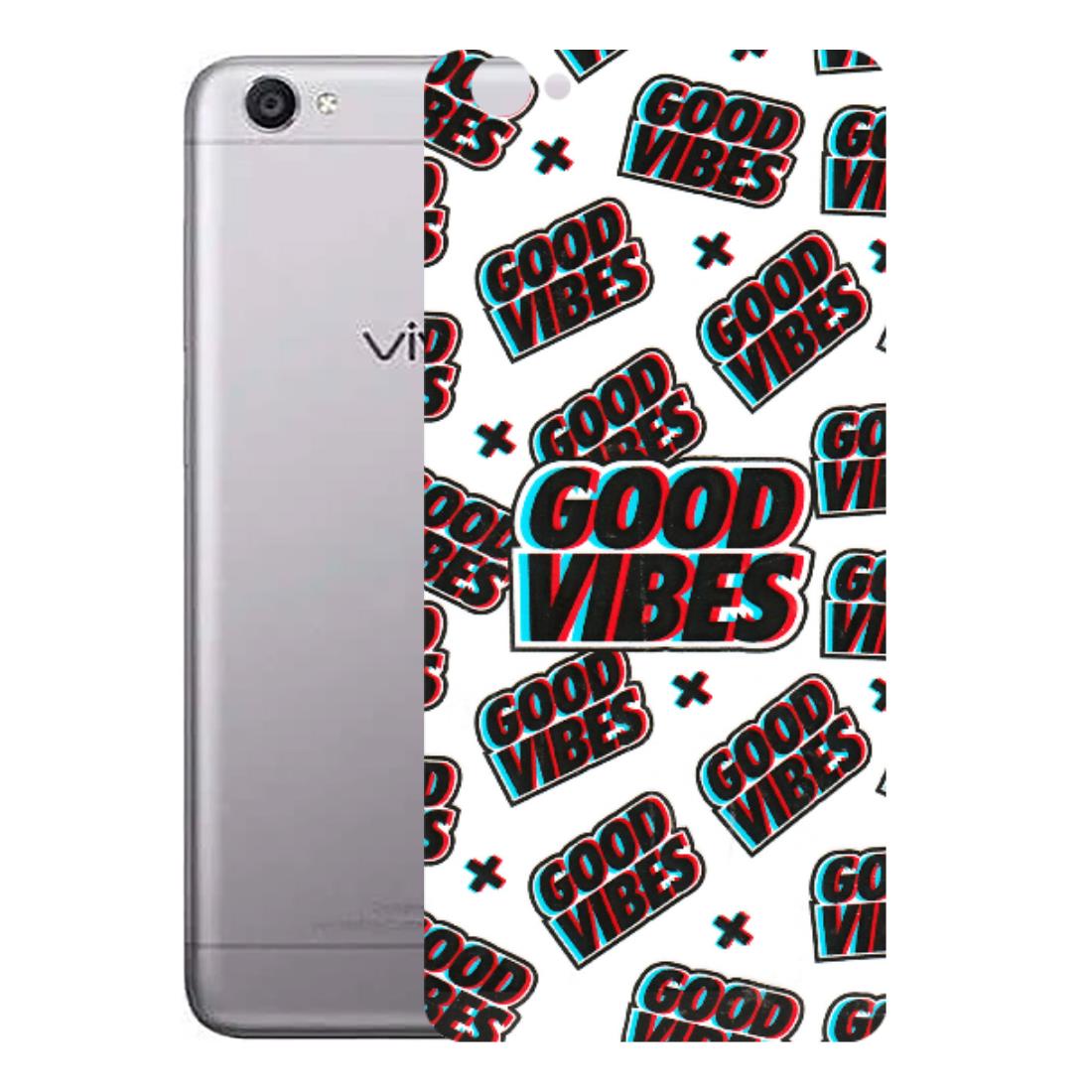 VIVO Y Series Phone Skins (All Models) - Good Vibes - 3D Embossed Finish (L-282) Vivo Y55