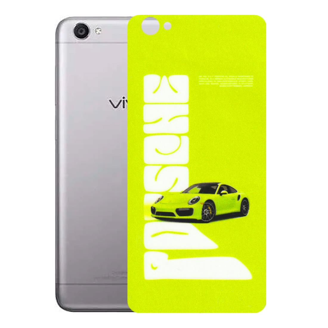 VIVO Y Series Phone Skins (All Models) - Lime Green Porche - 3D Embossed Finish (L-30) Vivo Y55