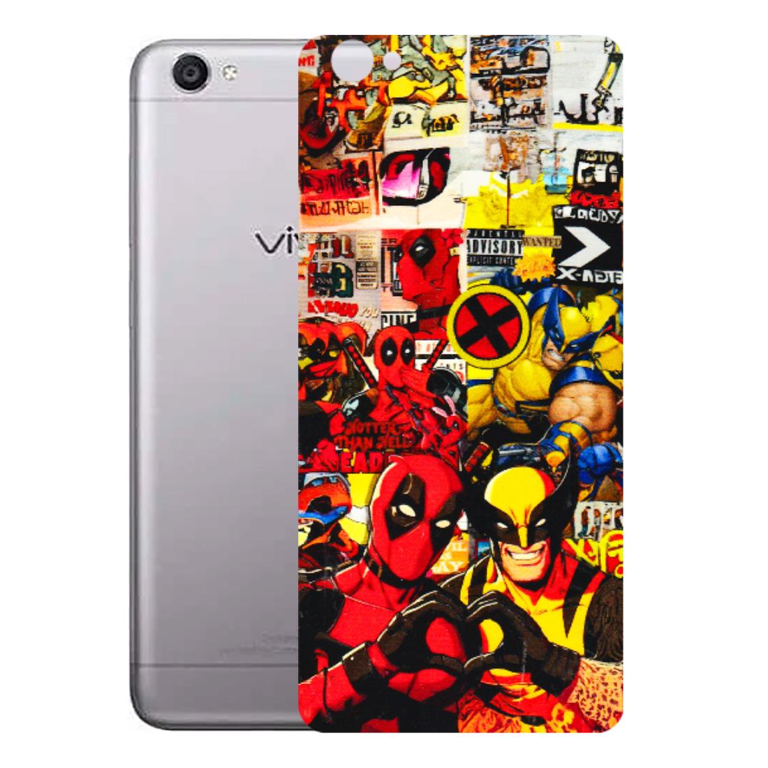 VIVO Y Series Phone Skins (All Models) - Spidy Wolverine - 3D Embossed Finish (L-310) Vivo Y55