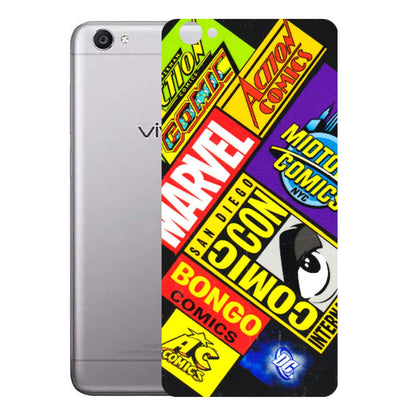 VIVO Y Series Phone Skins (All Models) - Bongo Comic Con - 3D Embossed Finish (L-325) Vivo Y55