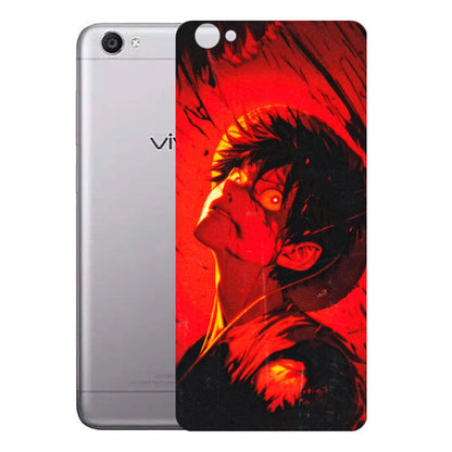 VIVO Y Series Phone Skins (All Models) - D.Luffy Power Up One Piece Anime - 3D Embossed Finish (L-326) Vivo Y55