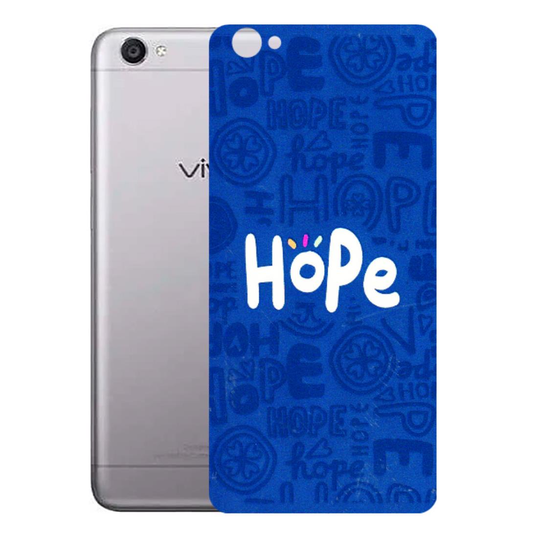VIVO Y Series Phone Skins (All Models) - Hope Doodles Blue - 3D Embossed Finish (L-43) Vivo Y55