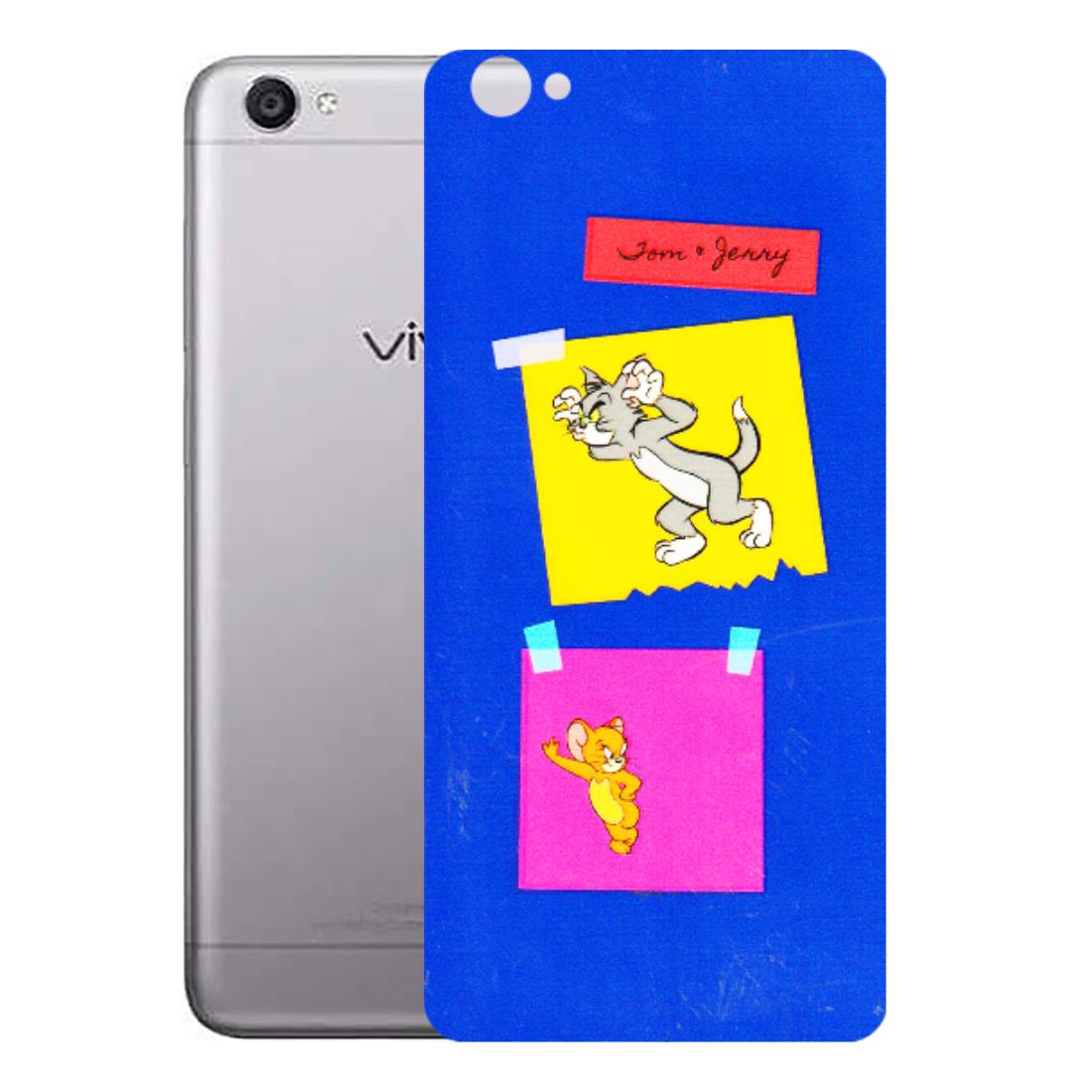 VIVO Y Series Phone Skins (All Models) - Tom N Jerry Sticky Notes - 3D Embossed Finish (L-88) Vivo Y55