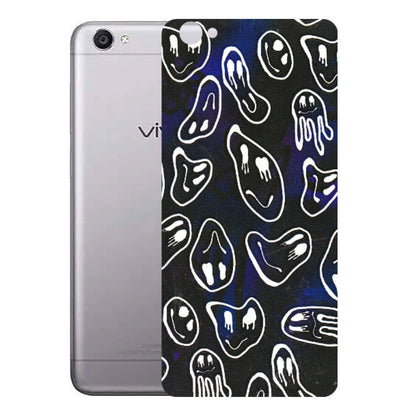 VIVO Y Series Phone Skins (All Models) - Distorted Smileys - 3D Embossed Finish (L-92) Vivo Y55