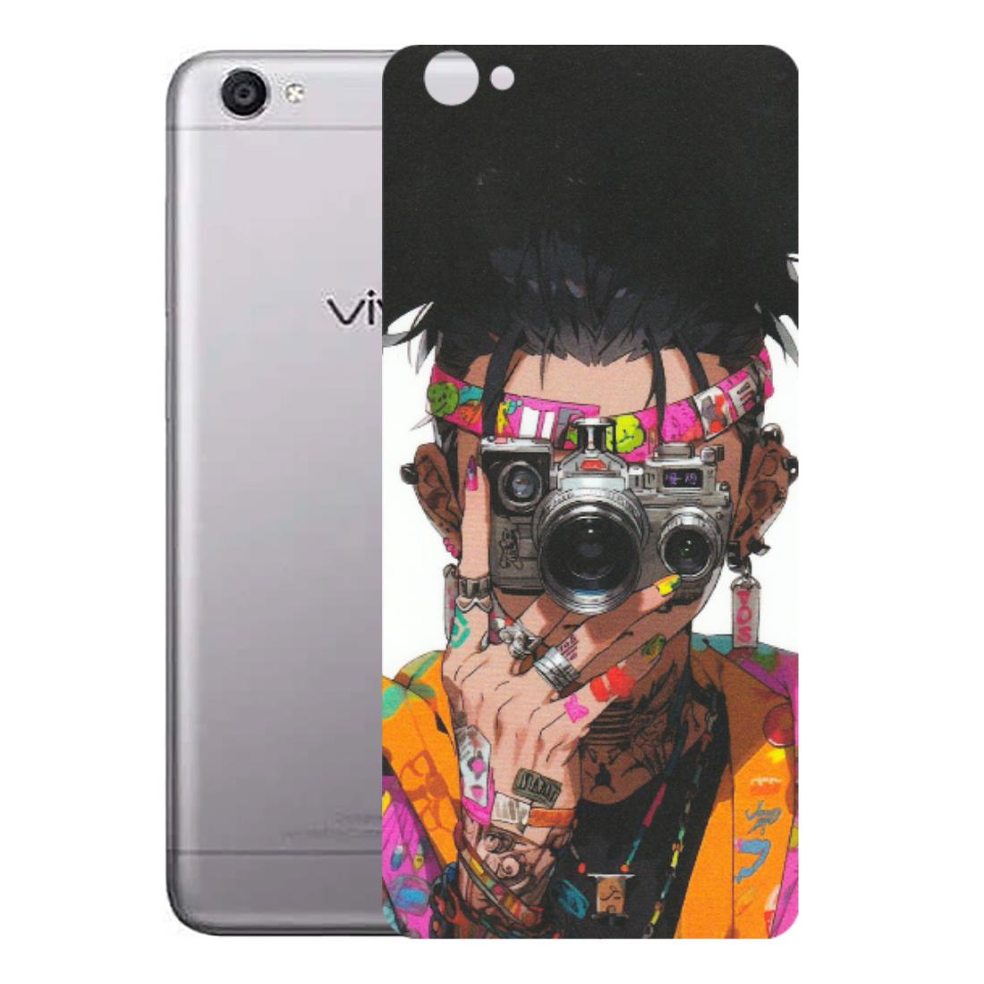VIVO Y Series Phone Skins (All Models) - Camera Lover Girl - Matte Finish (M-09) Vivo Y55
