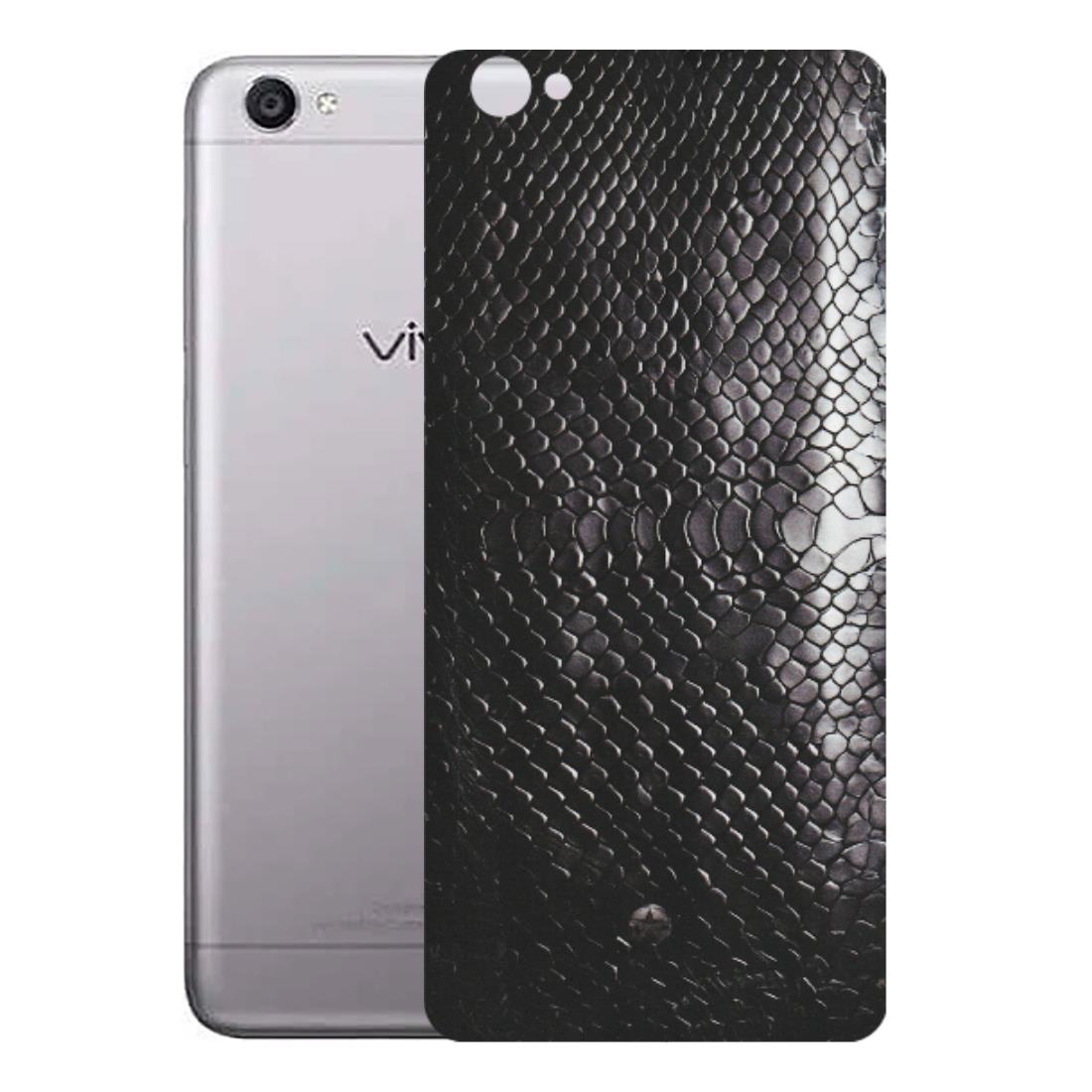 VIVO Y Series Phone Skins (All Models) - Black Snack Leather - Matte Finish (M-147) Vivo Y55