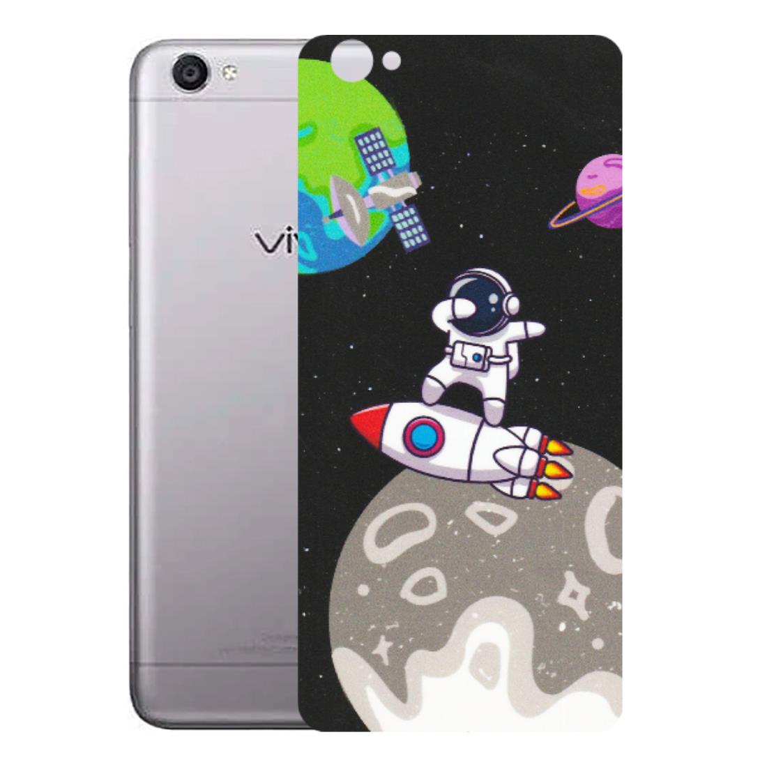 VIVO Y Series Phone Skins (All Models) - Astronaut Vibing Toon Running - Matte Finish (M-39) Vivo Y55