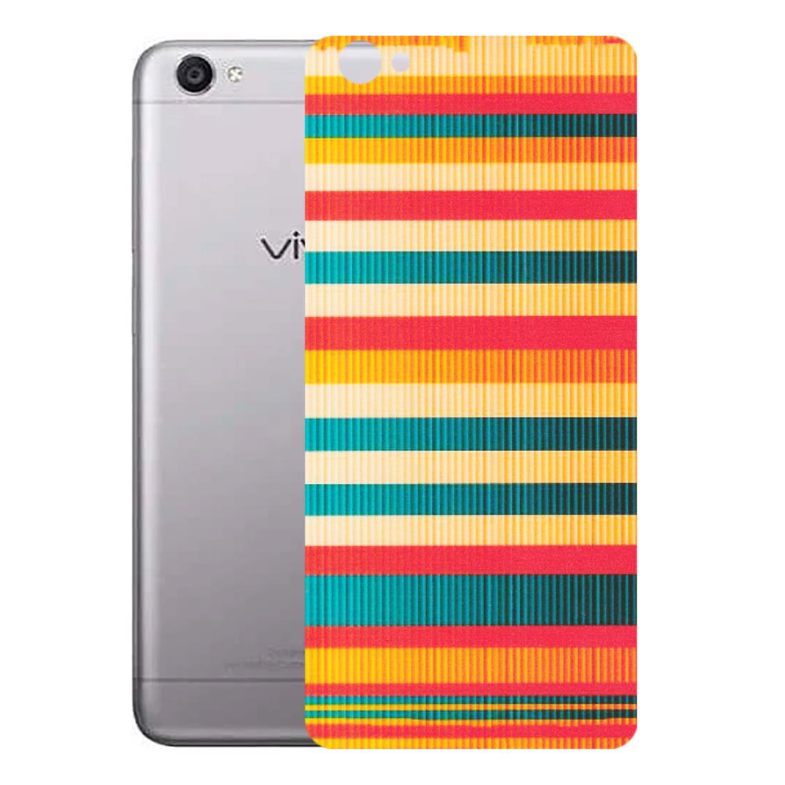 VIVO Y Series Phone Skins (All Models) - Colourful Stripes Soothing Effect - Matte Finish (M-86) Vivo Y55
