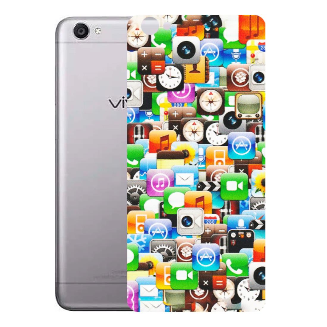 VIVO Y Series Phone Skins (All Models) - All Apple Icons - Matte Finish (M-93) Vivo Y55