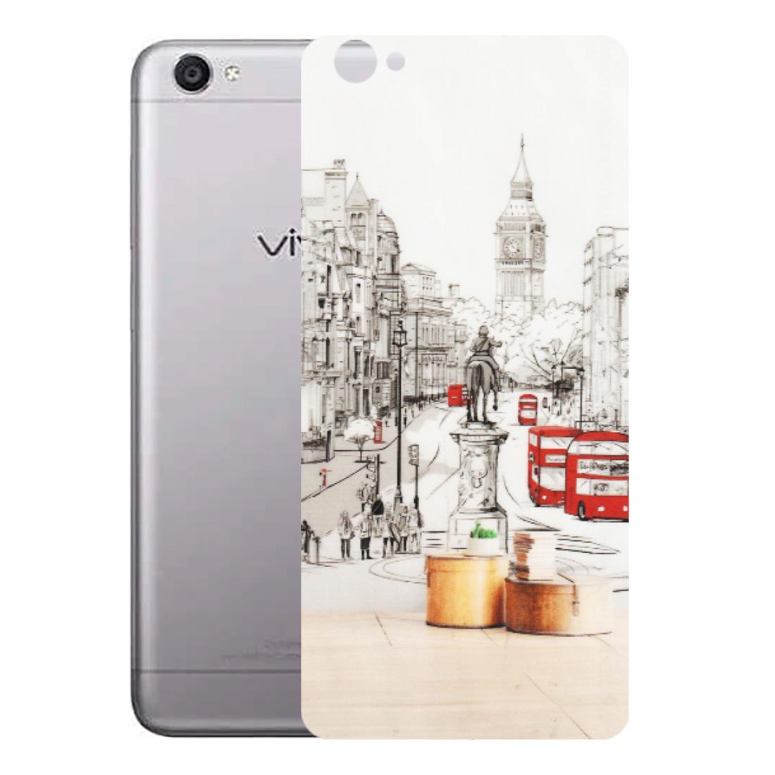 VIVO Y Series Phone Skins (All Models) - London Street - Transparent Finish (T-02) Vivo Y55