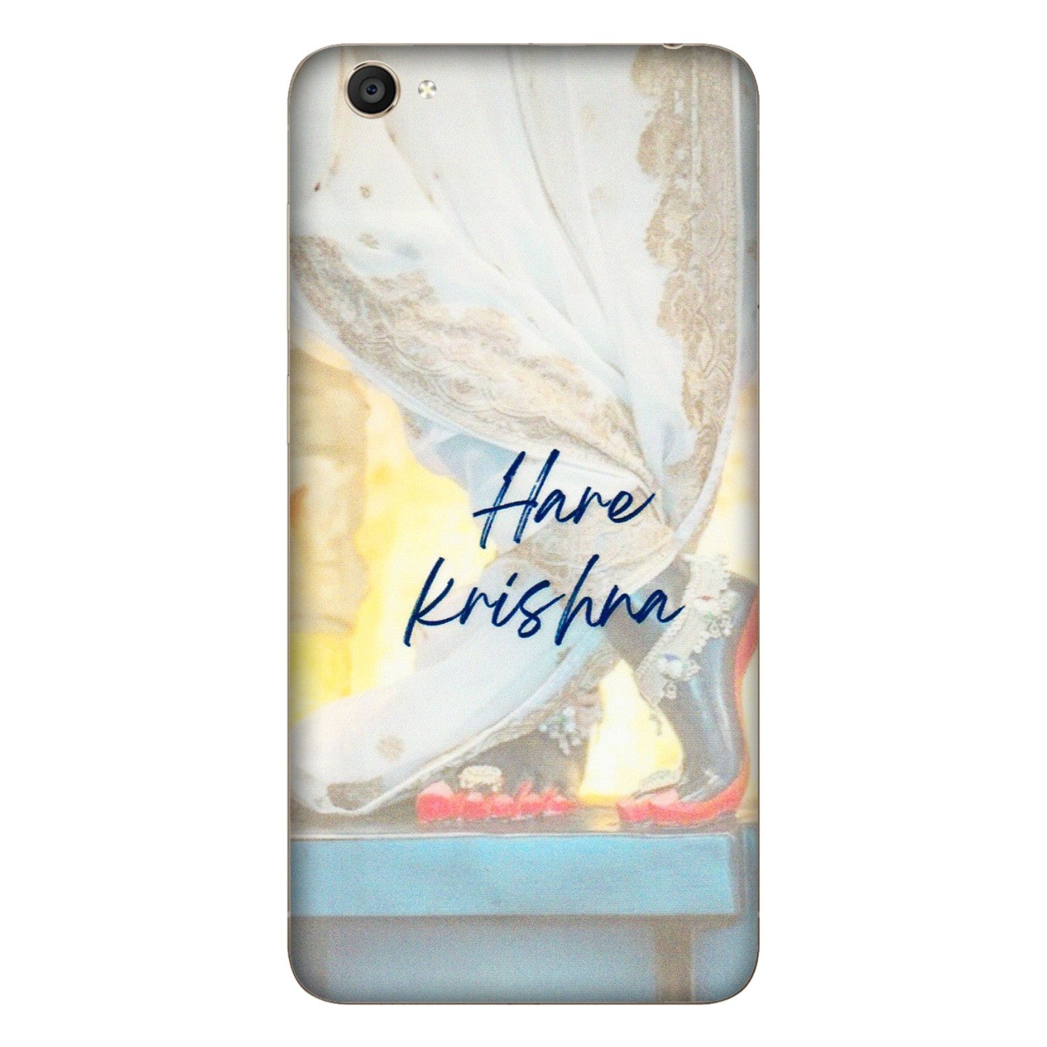 VIVO Y Series Phone Skins (All Models) - Hare Krishna - 3D Embossed Finish (L-03) Vivo Y55S