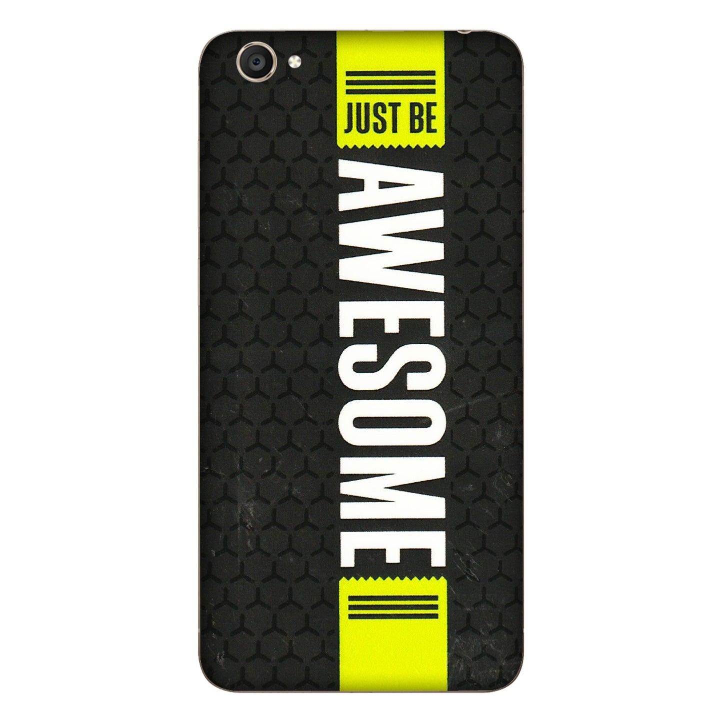 VIVO Y Series Phone Skins (All Models) - Just Be Awesome - 3D Embossed Finish (L-101) Vivo Y55S