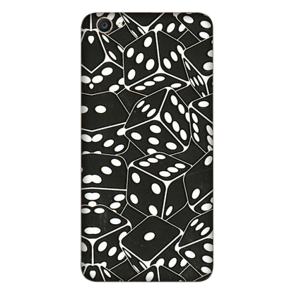 VIVO Y Series Phone Skins (All Models) - Big Black Dices - 3D Embossed Finish (L-106) Vivo Y55S