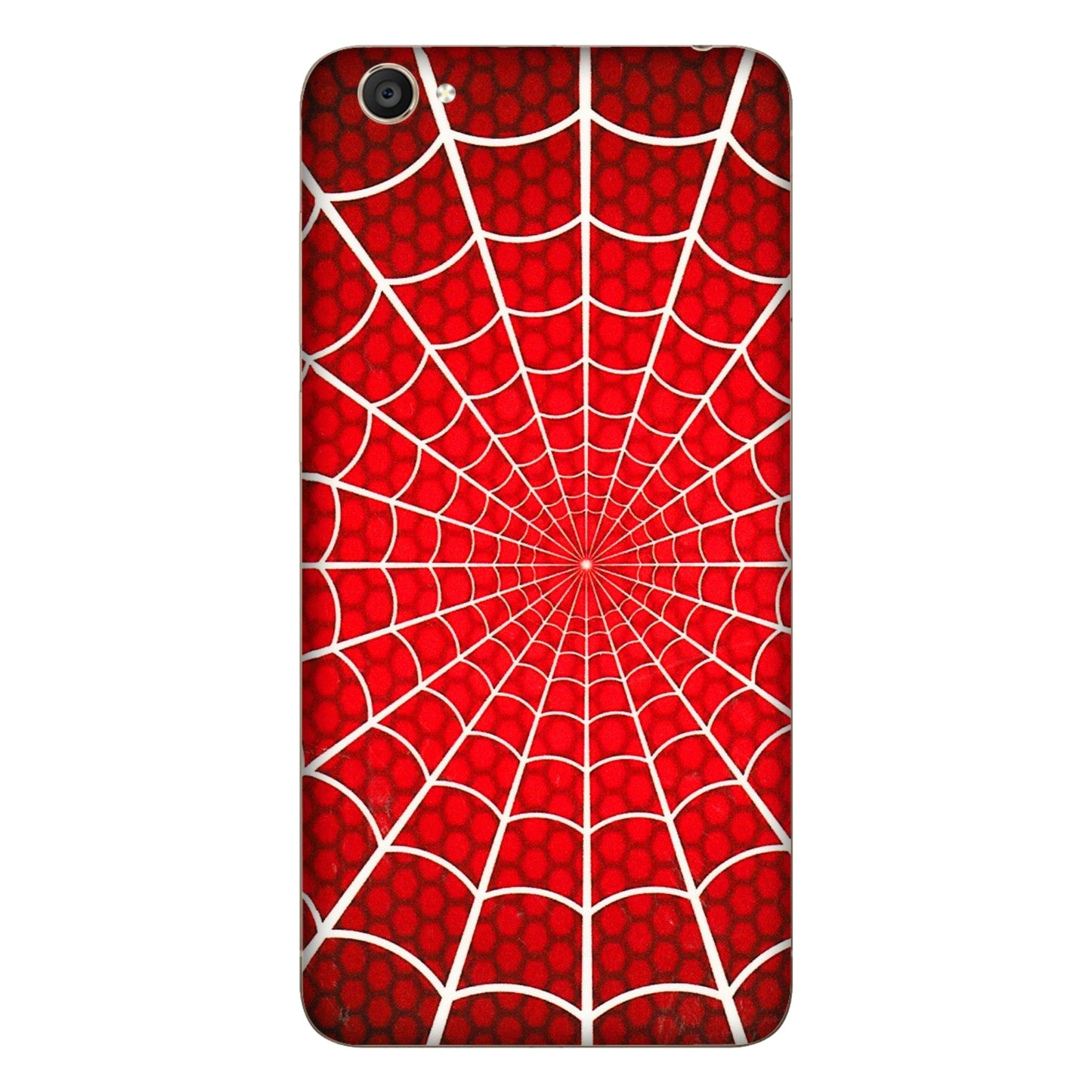 VIVO Y Series Phone Skins (All Models) - Classic Spidey Web - 3D Embossed Finish (L-115) Vivo Y55S