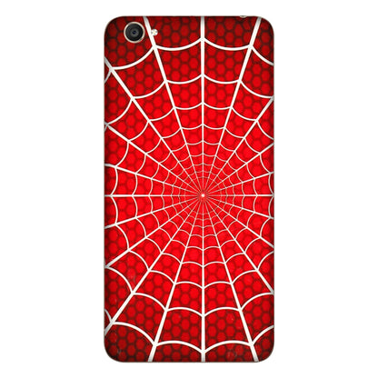 VIVO Y Series Phone Skins (All Models) - Classic Spidey Web - 3D Embossed Finish (L-115) Vivo Y55S