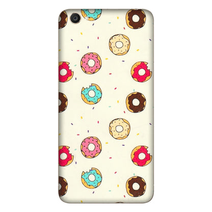 VIVO Y Series Phone Skins (All Models) - Mini Donuts Doodle Art - 3D Embossed Finish (L-122) Vivo Y55S