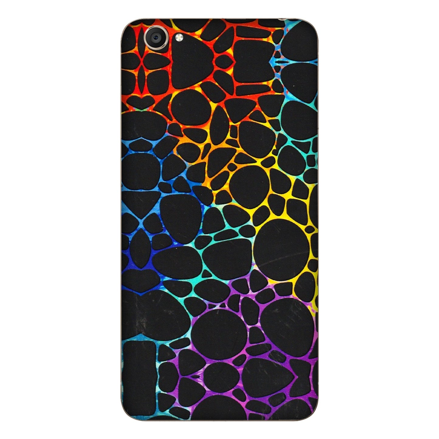 VIVO Y Series Phone Skins (All Models) - Abstract Art MultiColour - 3D Embossed Finish (L-133) Vivo Y55S