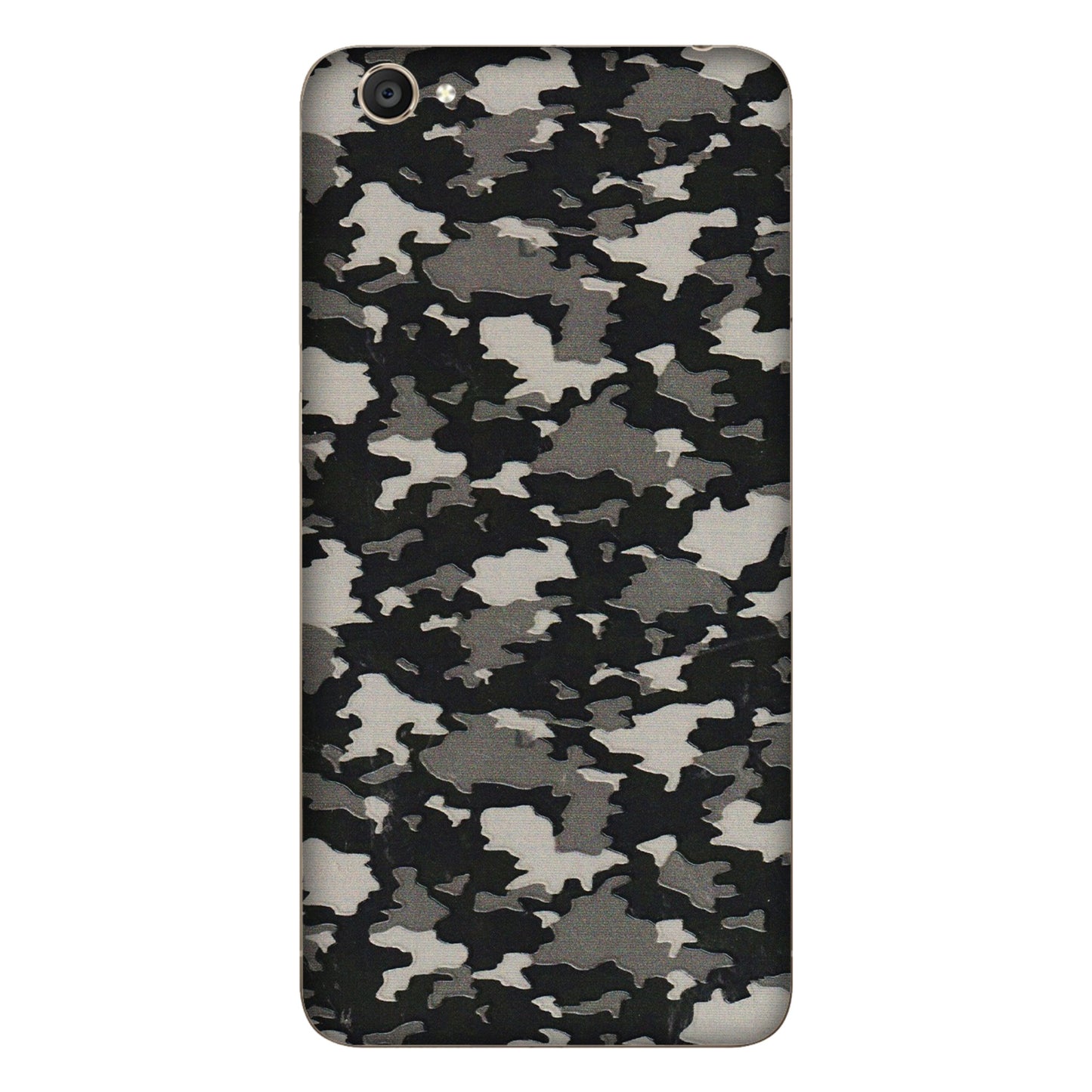 VIVO Y Series Phone Skins (All Models) - Black/Grey Camoflaunge - 3D Embossed Finish (L-142) Vivo Y55S