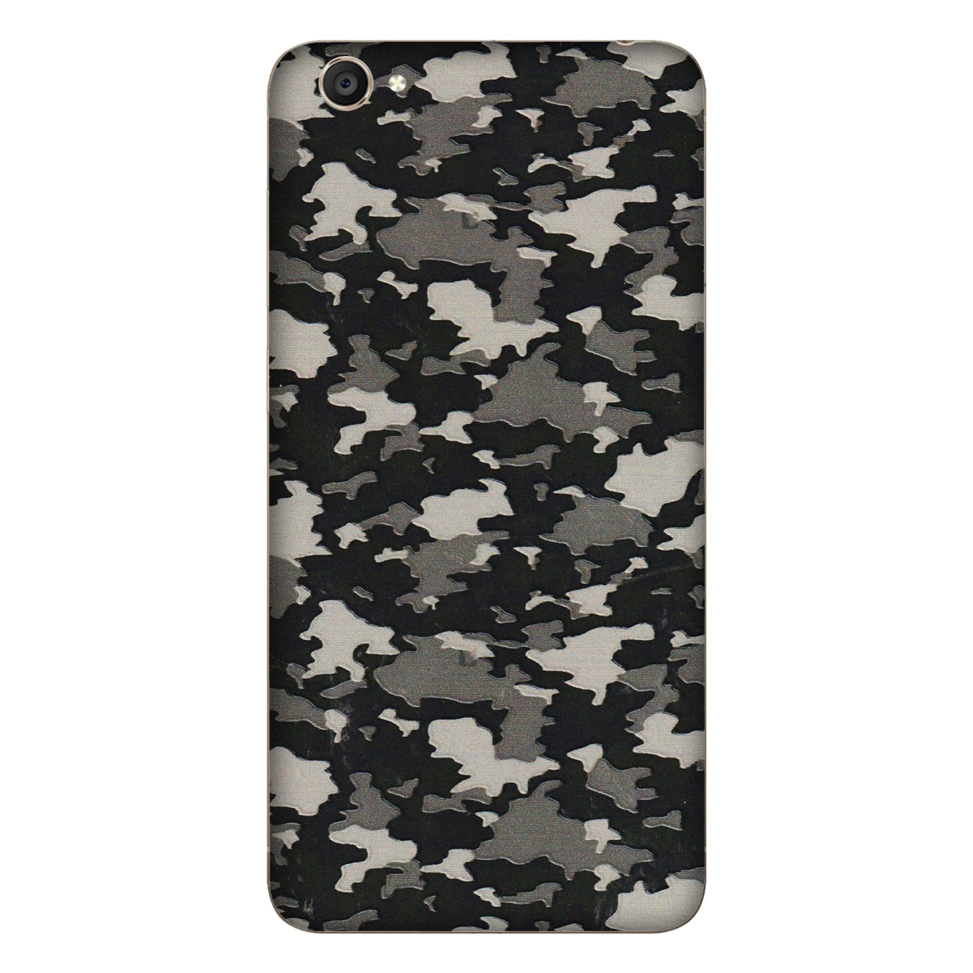VIVO Y Series Phone Skins (All Models) - Black/Grey Camoflaunge - 3D Embossed Finish (L-142) Vivo Y55S