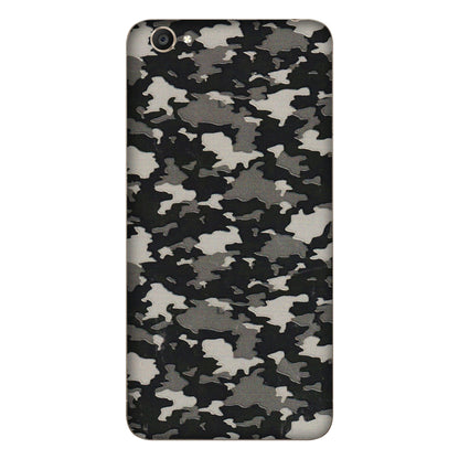 VIVO Y Series Phone Skins (All Models) - Black/Grey Camoflaunge - 3D Embossed Finish (L-142) Vivo Y55S