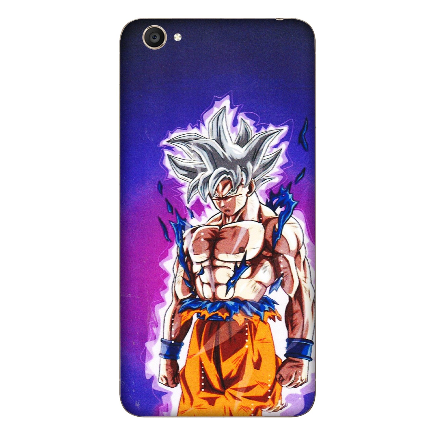 VIVO Y Series Phone Skins (All Models) - Goku Purple Anime - 3D Embossed Finish (L-147) Vivo Y55S