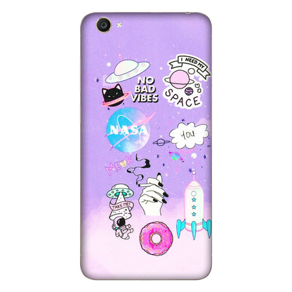 VIVO Y Series Phone Skins (All Models) - I Need My Nasa Skin - 3D Embossed Finish (L-149) Vivo Y55S