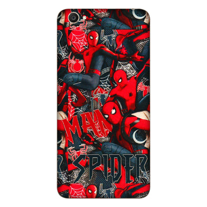 VIVO Y Series Phone Skins (All Models) - SpiderMan Cool - 3D Embossed Finish (L-188) Vivo Y55S