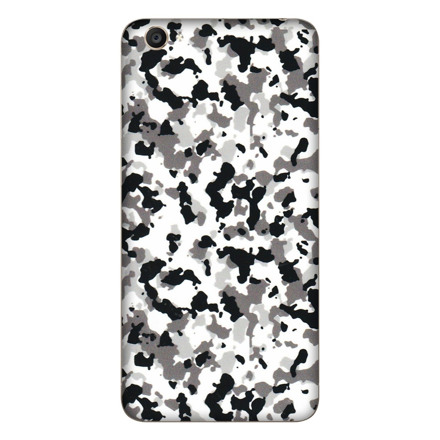 VIVO Y Series Phone Skins (All Models) - White Black Camouflage - 3D Embossed Finish (L-18) Vivo Y55S