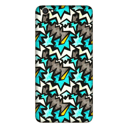 VIVO Y Series Phone Skins (All Models) - Funky Zig Zag - 3D Embossed Finish (L-223) Vivo Y55S