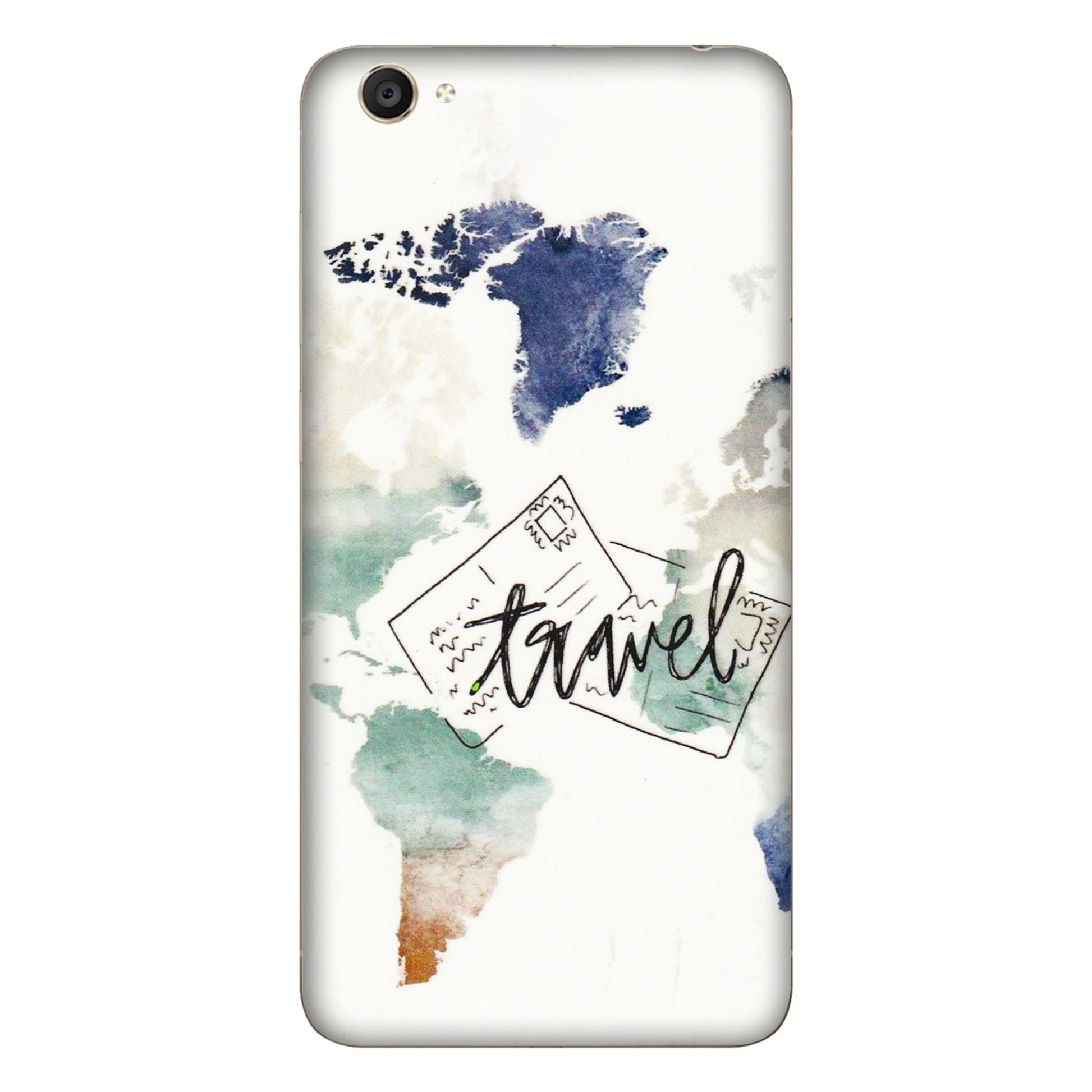 VIVO Y Series Phone Skins (All Models) - Travel The World - 3D Embossed Finish (L-232) Vivo Y55S