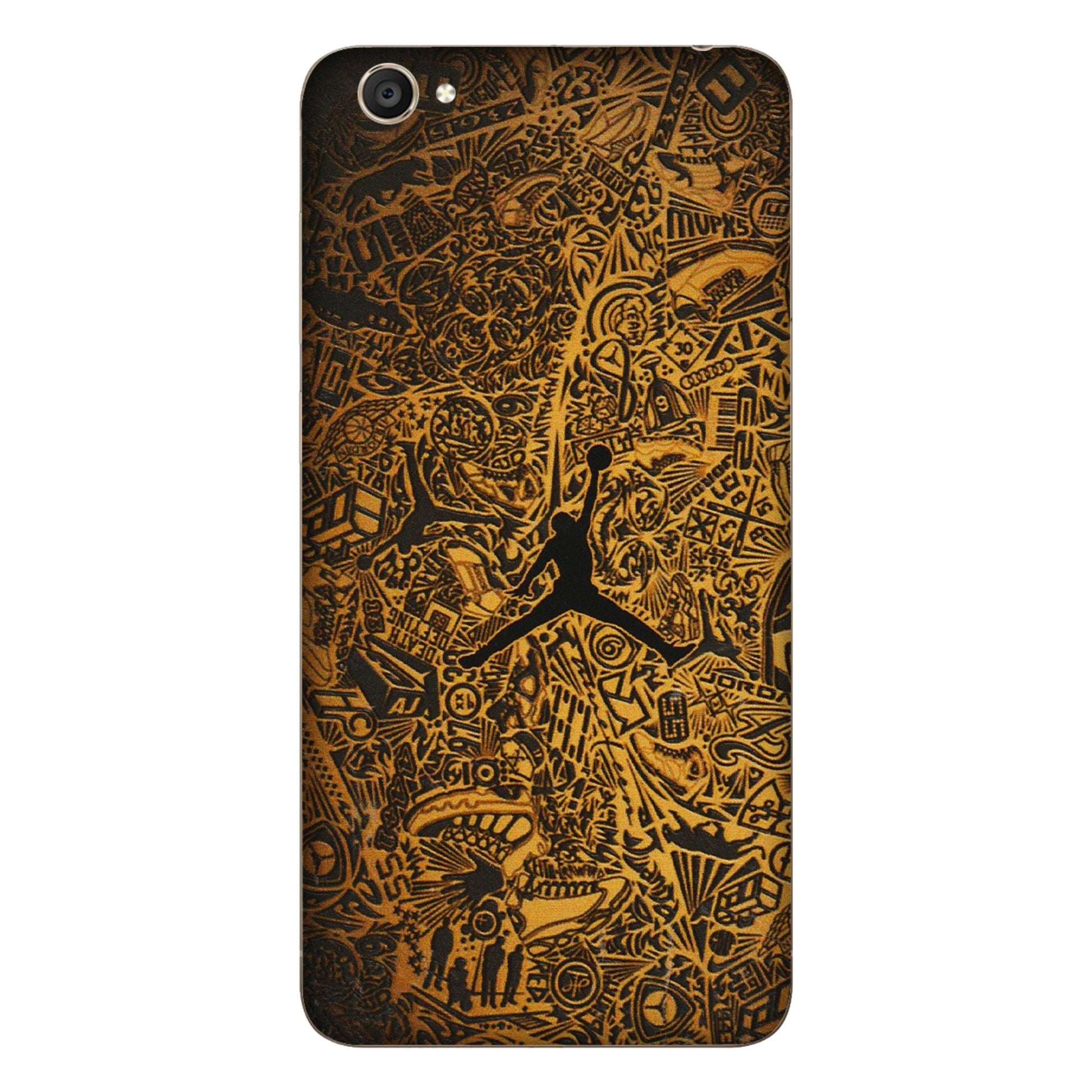 VIVO Y Series Phone Skins (All Models) - Premium Gold Basketball Player - 3D Embossed Finish (L-236) Vivo Y55S