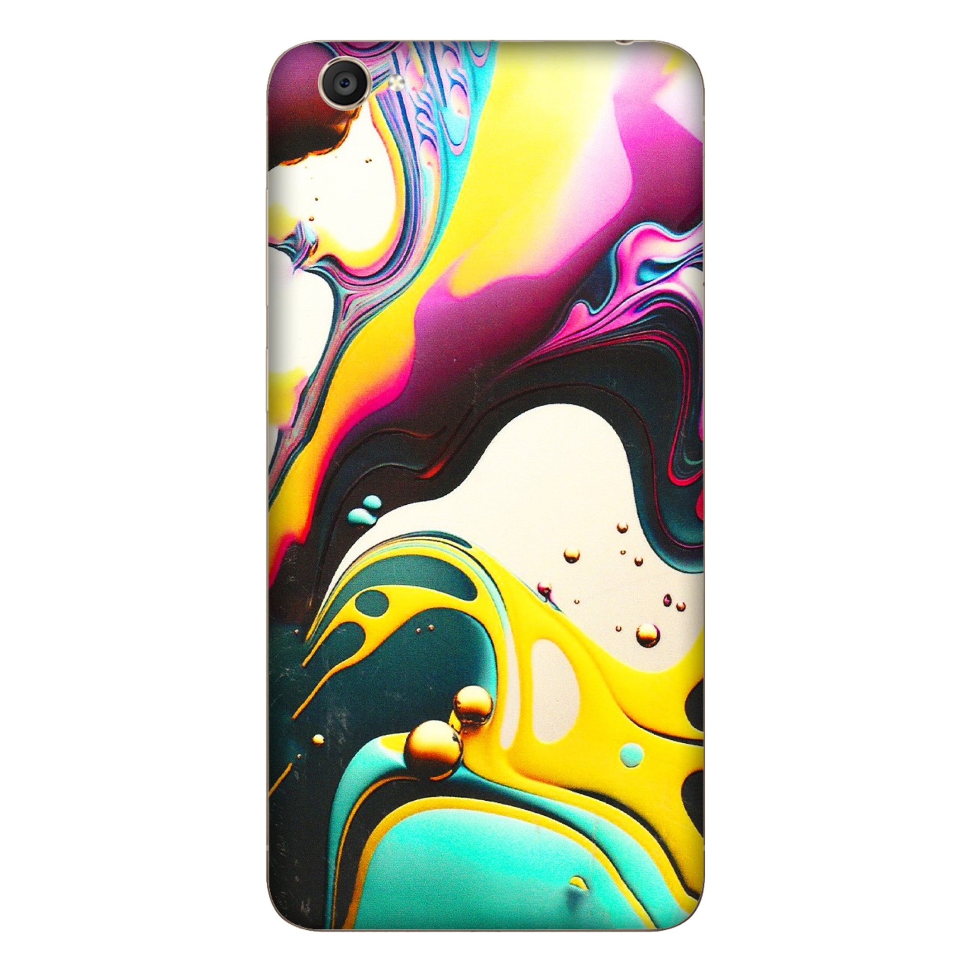 VIVO Y Series Phone Skins (All Models) - Multicolor Abstract pattern - 3D Embossed Finish (L-254) Vivo Y55S
