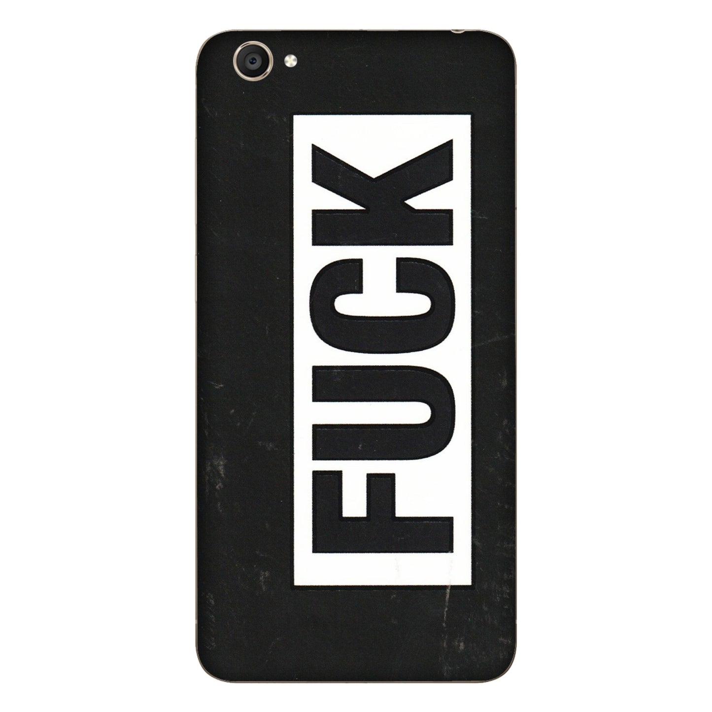 VIVO Y Series Phone Skins (All Models) - The F Word - 3D Embossed Finish (L-255) Vivo Y55S