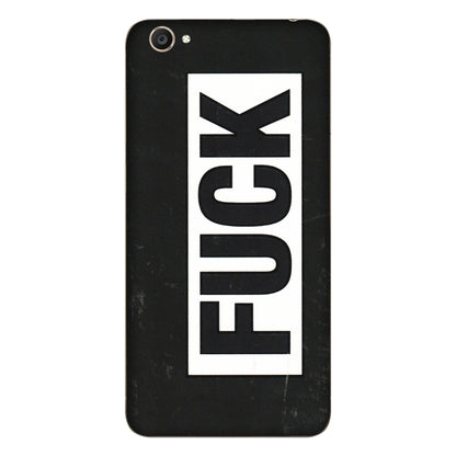 VIVO Y Series Phone Skins (All Models) - The F Word - 3D Embossed Finish (L-255) Vivo Y55S