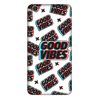 VIVO Y Series Phone Skins (All Models) - Good Vibes - 3D Embossed Finish (L-282) Vivo Y55S