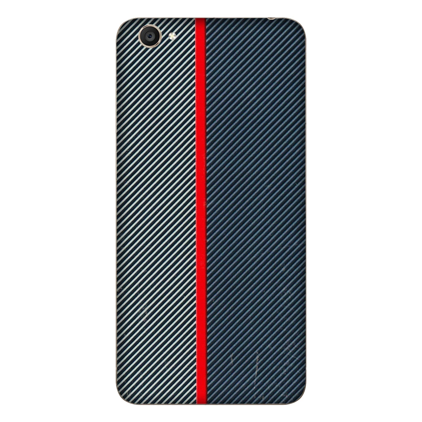 VIVO Y Series Phone Skins (All Models) - Blue Sober Lines - 3D Embossed Finish (L-305) Vivo Y55S