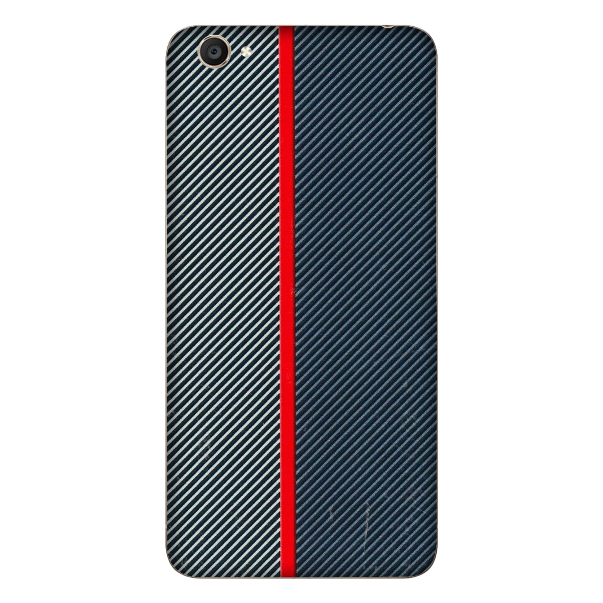 VIVO Y Series Phone Skins (All Models) - Blue Sober Lines - 3D Embossed Finish (L-305) Vivo Y55S