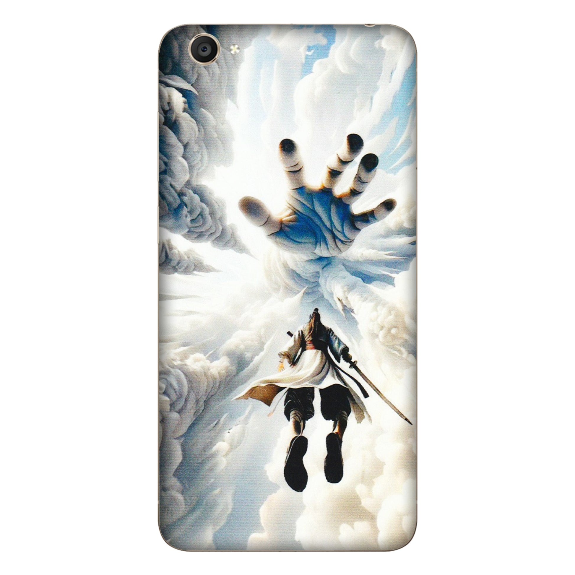 VIVO Y Series Phone Skins (All Models) - Big Hand With Monkey King - 3D Embossed Finish (L-323) Vivo Y55S