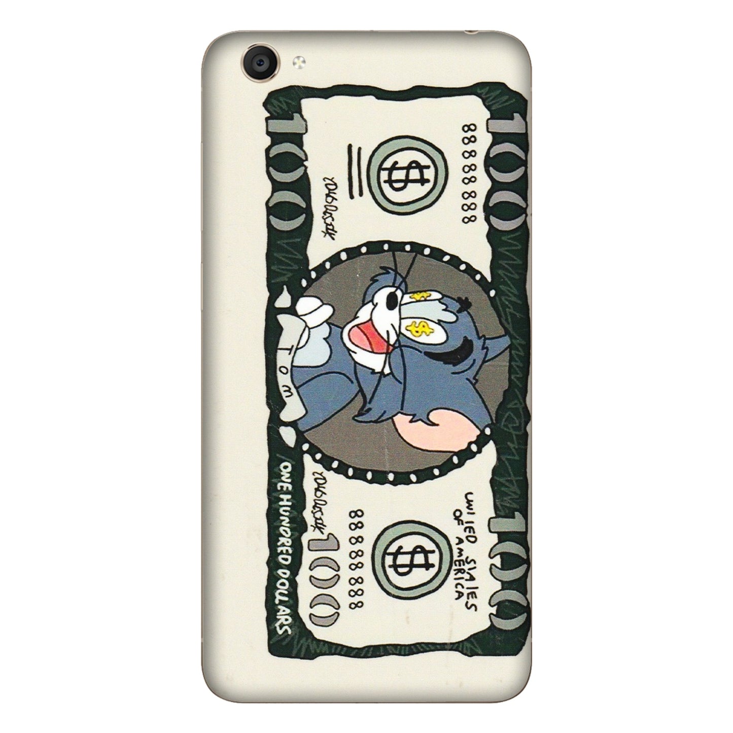 VIVO Y Series Phone Skins (All Models) - Tom Hundred Dollar - 3D Embossed Finish (L-324) Vivo Y55S