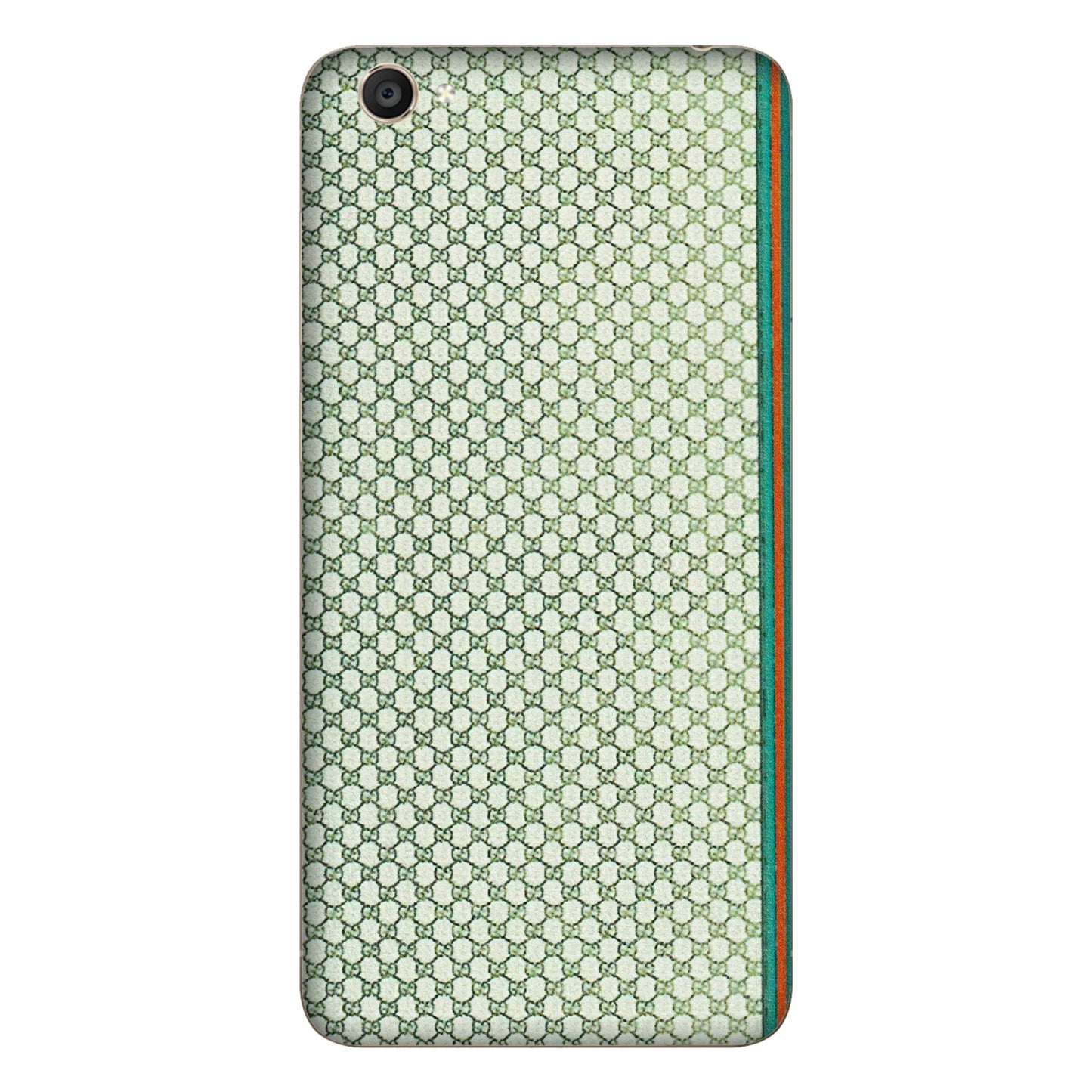 VIVO Y Series Phone Skins (All Models) - Gucci Fabric Pattern - 3D Embossed Finish (L-73) Vivo Y55S