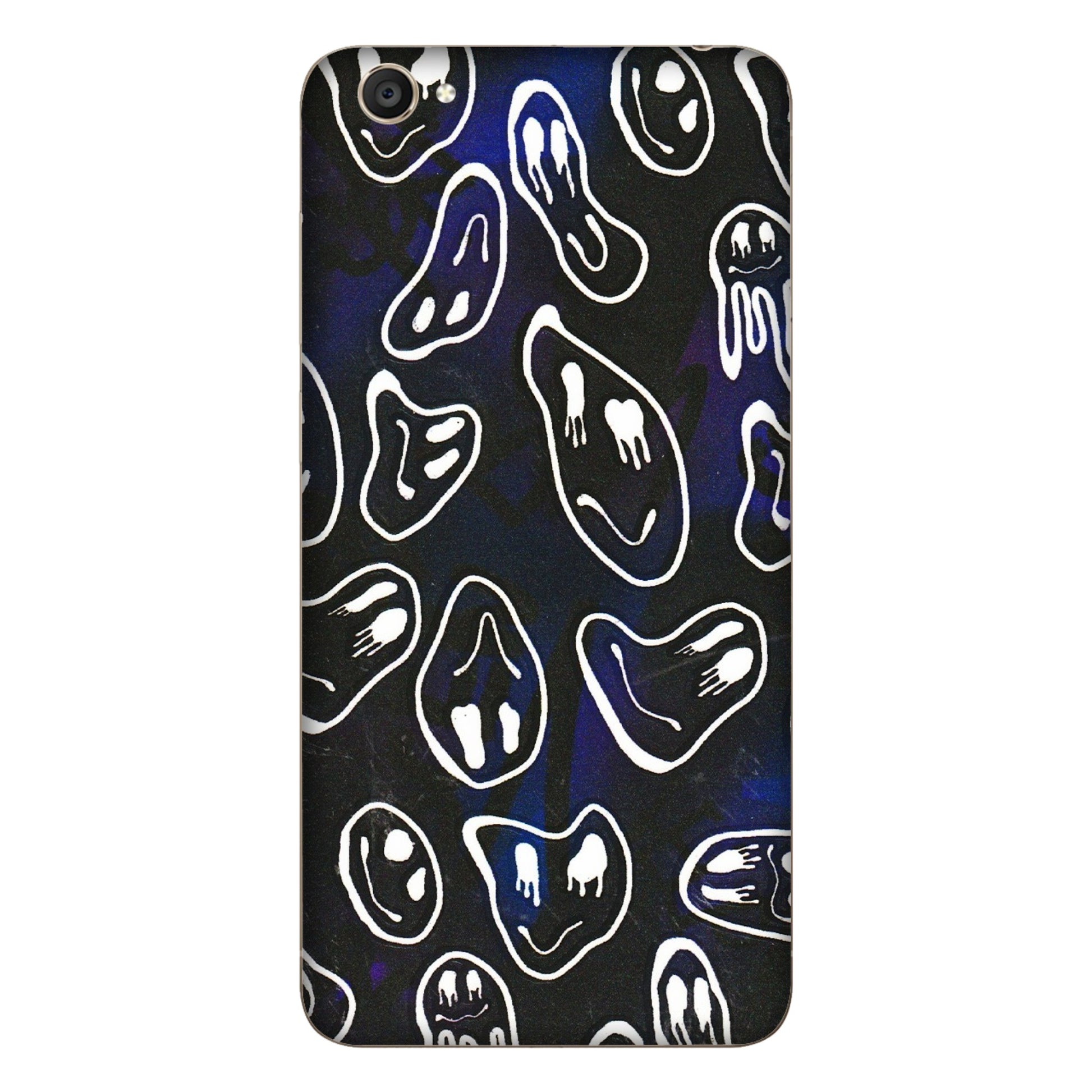 VIVO Y Series Phone Skins (All Models) - Distorted Smileys - 3D Embossed Finish (L-92) Vivo Y55S