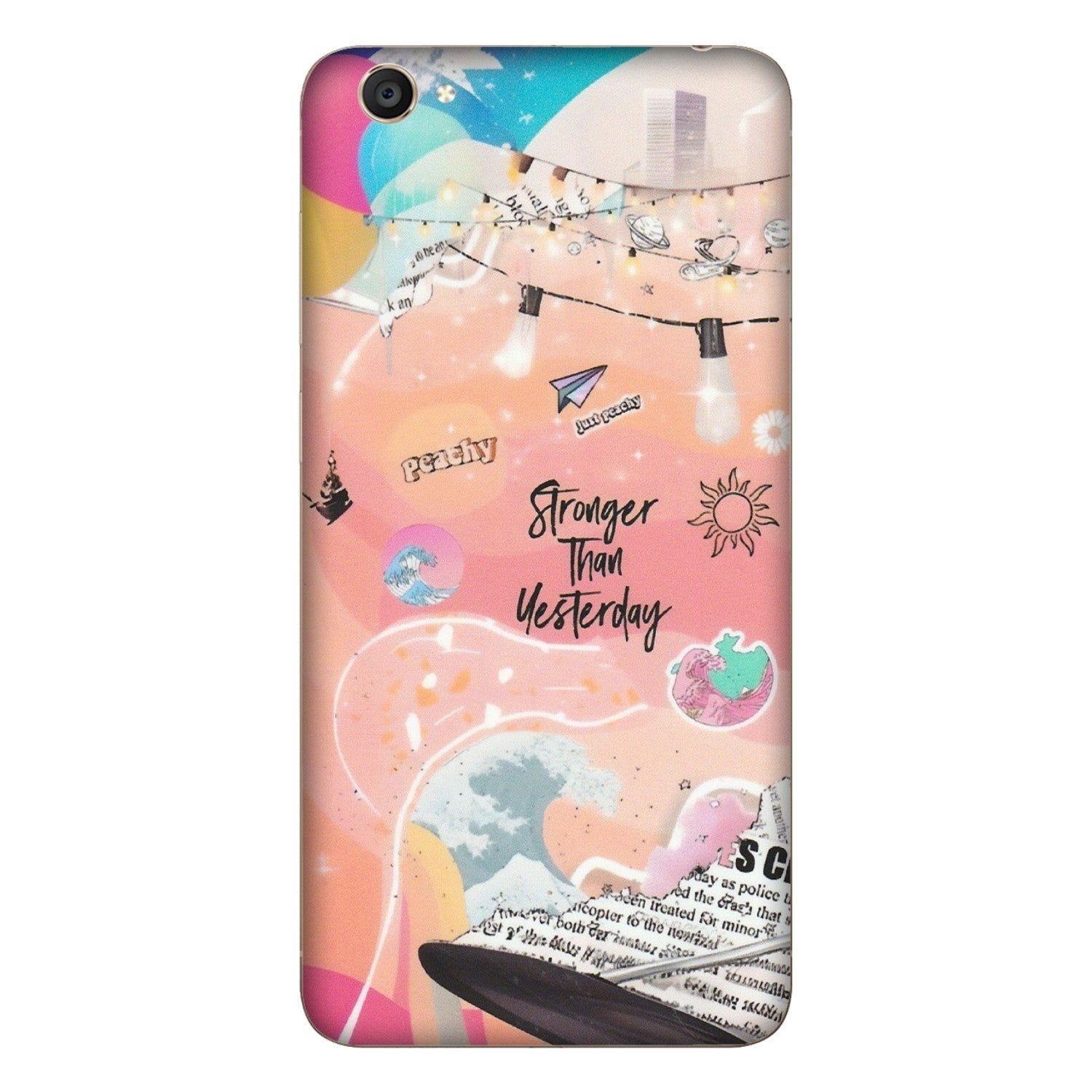 VIVO Y Series Phone Skins (All Models) - Stronger Then Yesterday - Matte Finish (M-128) Vivo Y55S